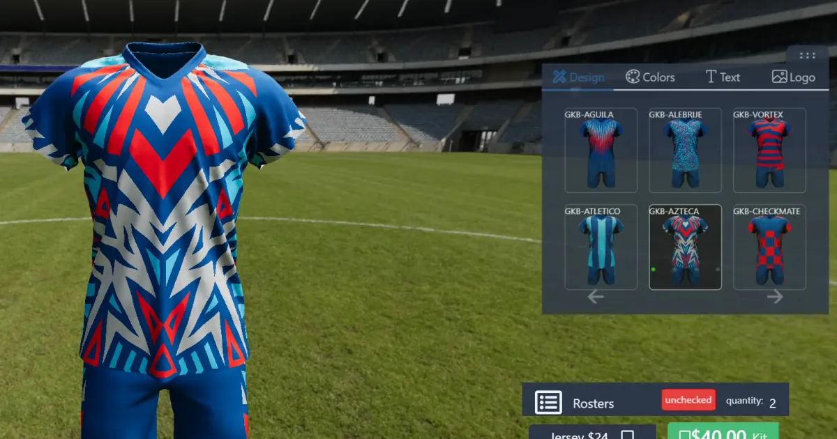 GEKO1 3D customizer — 3D configurator